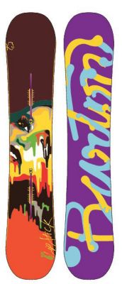 Women's 2013 Lip-Stick Snowboard 152 Orange Brown
