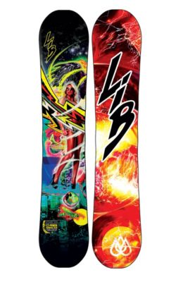 Men's 2013 T.Rice Pro C2BTX Snowboard 153 Black Yellow Blue Red