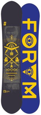 Men's 2013 Honey Pot Snowboard 154.5 Gray Yellow