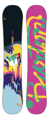 Women's 2013 Lip-Stick Snowboard 154 Blue Black