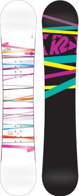 Women's 2013 First Lite Snowboard 154 White Pink