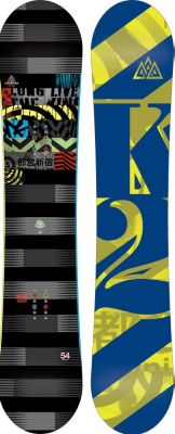 Men's 2013 Lifelike Wide Snowboard 154 Black Gray