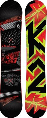 Men's 2013 Brigade Wide Snowboard 155 Black Gray Red