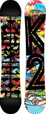 Men's 2013 Parkstar Snowboard 155 Black Red Blue