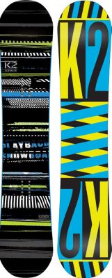 Men's 2013 Playback Wide Snowboard 156 Black Green Yellow