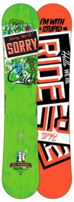 Men's 2013 Crush Wide Snowboard 156 Green