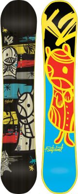 Men's 2013 Fastplant Snowboard 157 Black Blue Yellow