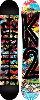 Men's 2013 Parkstar Wide Snowboard 157 Black Red Blue