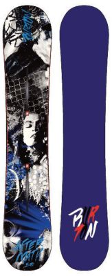 Men's 2013 Aftermath Snowboard 158 Black Blue