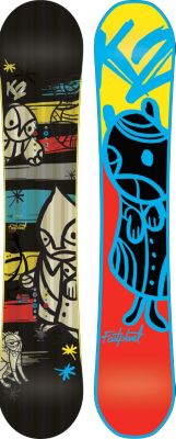 Men's 2013 Fastplant Wide Snowboard 159 Black Blue Yellow