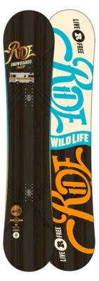 Men's 2013 Wild Life Wide Snowboard 159 Black