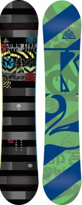 Men's 2013 Lifelike Wide Snowboard 160 Black Gray