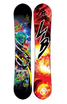 Men's 2013 T.Rice Pro C2BTX Snowboard 161.5 Black Yellow Blue Red