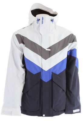 Men's 2013 Bomb Pop Ski Jacket White