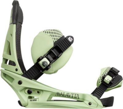 Men's 2013 Malavita EST Snowboard Bindings Lichen Green
