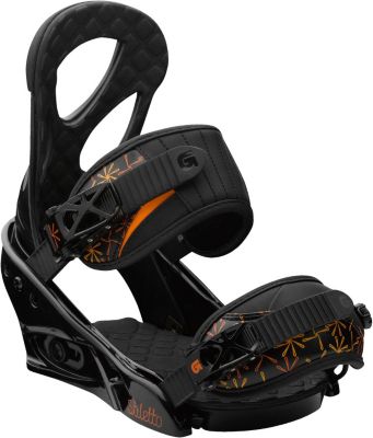 Women's 2013 Stiletto Snowboard Bindings Black