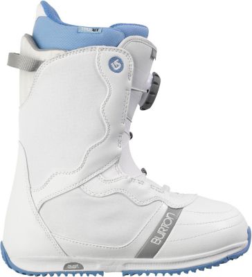 Women's 2013 Bootique Snowboard Boots White Blue