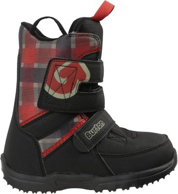 Kid's 2013 Grom Snowboard Boots Black White