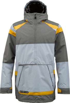Men's 2013 Highlife Anorak Snowboard Jacket Jetpack Big Stripe Black