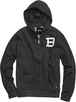 Men's 2013 Insignia Fullzip Hoodie Heather True Black