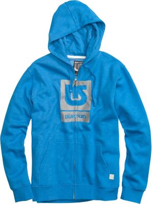Men's 2013 Logo Fill Fullzip Hoodie Heather Bombay Blue