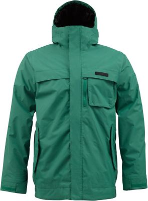 Men's 2013 Poacher Snowboard Jacket Murphy Green