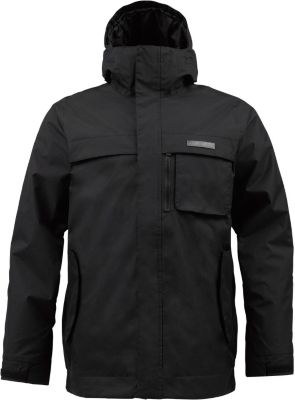 Men's 2013 Poacher Snowboard Jacket True Black