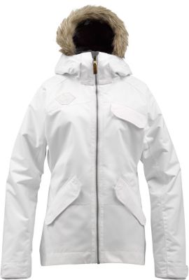 Women's 2013 Scarlet Snowboard Jacket Bright White