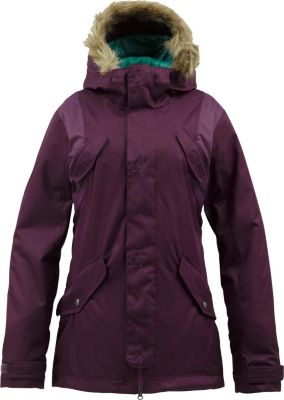 Women's 2013 TWC Memphis Snowboard Jacket Shiner Purple