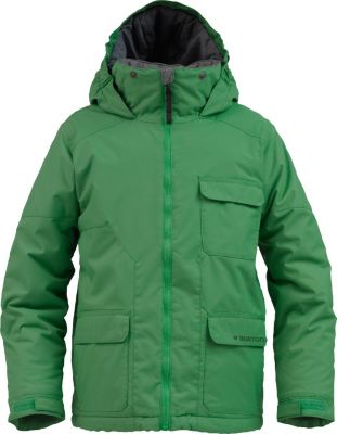 Kid's 2013 TWC Prizefighter Snowboard Jacket Tree Frog Green
