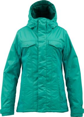 Women's 2013 TWC Sugartown Snowboard Jacket Dinero Green