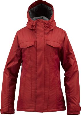 Women's 2013 TWC Sugartown Snowboard Jacket Red Handed