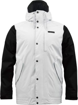 Men's 2013 TWC Throttle Snowboard Jacket Graph True Black White