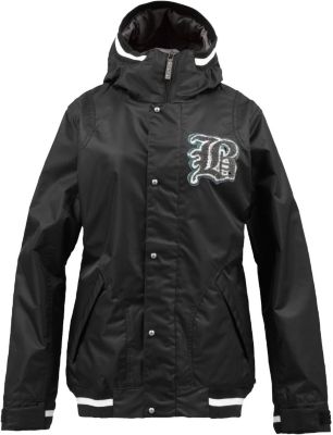 Women's 2013 Varsity Snowboard Jacket True Black