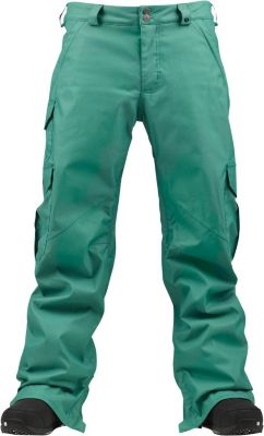 Men's 2013 Cargo Snowboard Pants Murphy Green