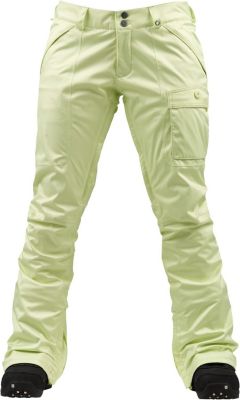 Women's 2013 Indulgence Snowboard Pants Sunny Lime Green