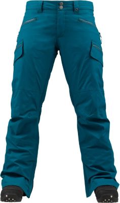Women's 2013 Lucky Snowboard Pants Spruce Green