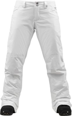 Women's 2013 Society Snowboard Pants Bright White