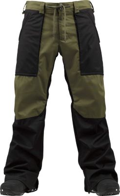 Men's 2013 Southside Snowboard Pants True Black Keef