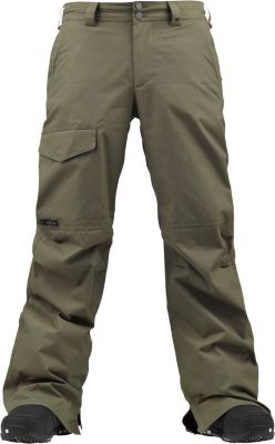 Men's 2013 TWC Throttle Snowboard Pants Keef Green