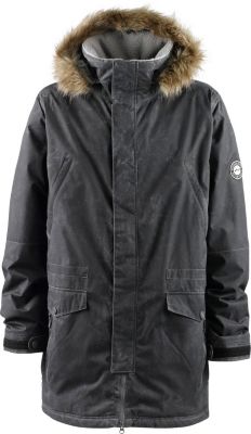 Men's 2013 Boundary Snowboard Jacket Blacktop Black