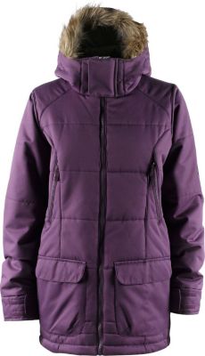 Women's 2013 Fixture Snowboard Jacket Plum Purple