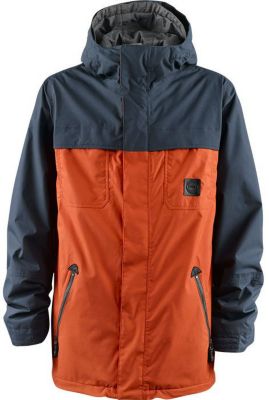 Men's 2013 Recoil Snowboard Jacket Solar Midnight Sunset Red Blue
