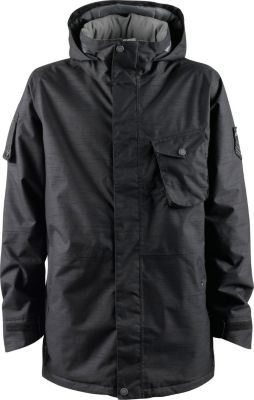 Men's 2013 Victory Snowboard Jacket Blacktop Black