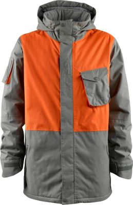 Men's 2013 Victory Snowboard Jacket Granite Sunset Gray