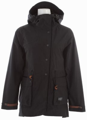 Women's 2013 Snorkel Parka Snowboard Jacket Black