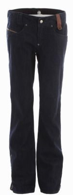Women's 2013 Genuine Denim Skinny Snowboard Pants Blue Raw