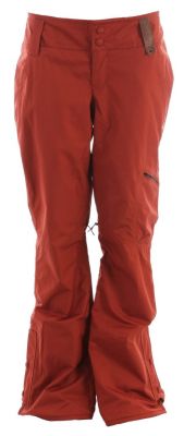 Women's 2013 Holladay Snowboard Pants Burnt Henna Red