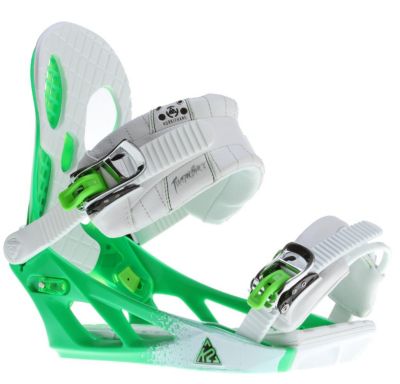 Men's 2013 Hurrithane Snowboard Bindings White