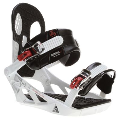 Men's 2013 Indy Snowboard Bindings White